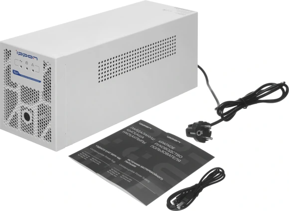 Источник бесперебойного питания Ippon Na+ Frosty 1050 600Вт 1050ВА белый Источник бесперебойного питания Ippon Na+ Frosty 1050 600Вт 1050ВА белый