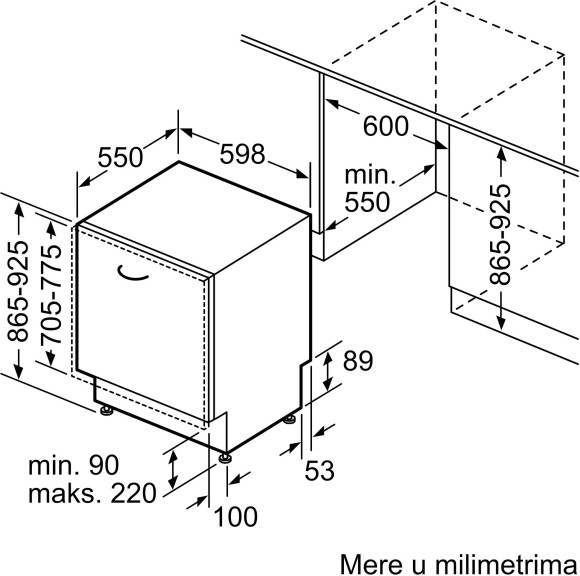 Посудомоечная машина встраив. Bosch SBV6ZDX16E полноразмерная инвертер Посудомоечная машина встраив. Bosch SBV6ZDX16E полноразмерная инвертер