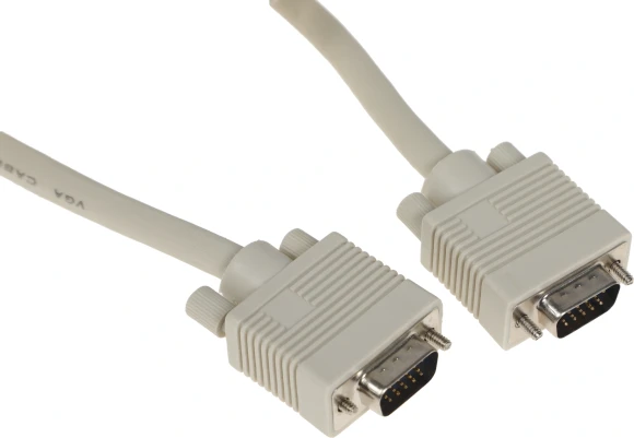 Кабель VGA (m) VGA (m) 1.8м феррит.кольца серый Кабель VGA (m) VGA (m) 1.8м феррит.кольца серый