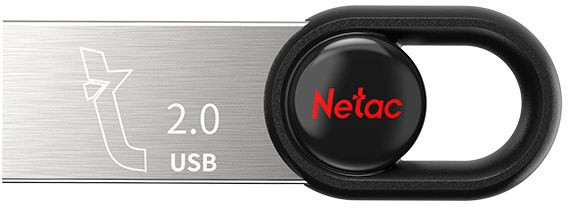Флеш Диск Netac 16Gb UM2 NT03UM2N-016G-20BK USB2.0 серебристый/черный Флеш Диск Netac 16Gb UM2 NT03UM2N-016G-20BK USB2.0 серебристый/черный