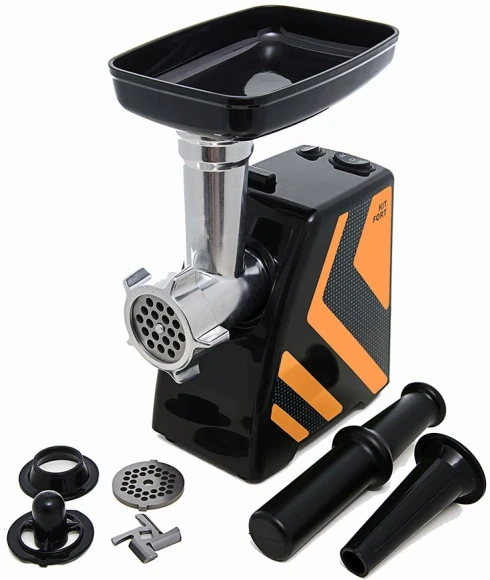 Мясорубка Kitfort КТ-2101-3 1500Вт оранжевый/черный