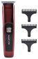 Машинка для стрижки Galaxy Line GL 4163 бордовый 3Вт (насадок в компл:3шт)