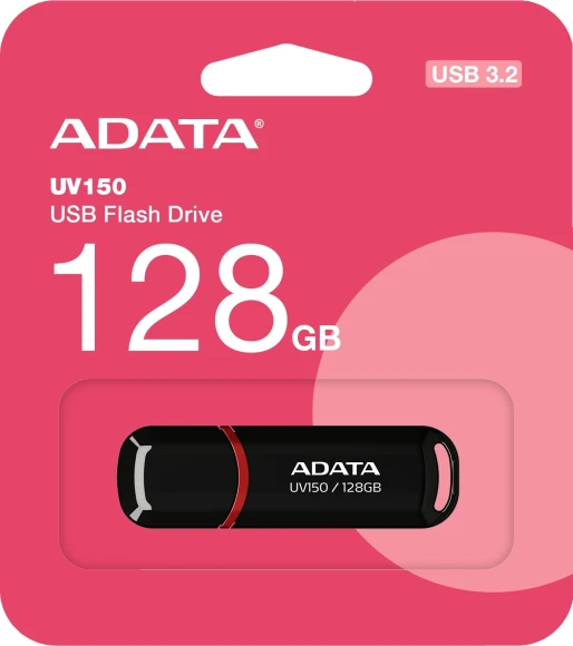 Флеш Диск A-Data 128GB AUV150 AUV150-128G-RBK USB3.0 черный Флеш Диск A-Data 128GB AUV150 AUV150-128G-RBK USB3.0 черный
