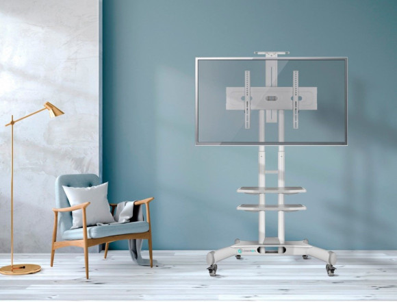 Подставка для телевизора Onkron TS1552 белый 40"-70" макс.60.5кг напольный мобильный Подставка для телевизора Onkron TS1552 белый 40"-70" макс.60.5кг напольный мобильный