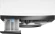 Стиральная машина Weissgauff WM 47814 Inverter Steam класс: A+++ загр.фронтальная макс.:8кг белый инвертор