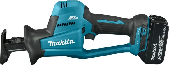 Сабельная пила Makita DJR189RTJ аккум. 3100ход/мин ДА