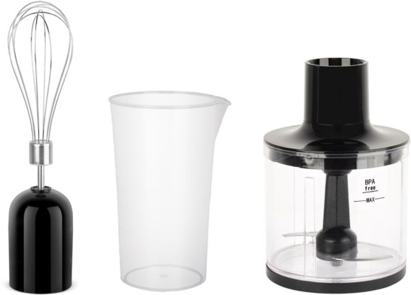 Блендер погружной Vitek VT-3425 1000Вт черный/серебристый