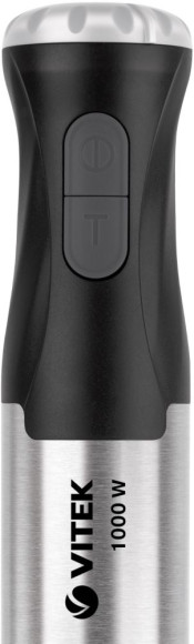 Блендер погружной Vitek VT-3425 1000Вт черный/серебристый