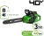 Цепная пила Greenworks GD24CSMNX аккум. 450Вт дл.шины:6" (15cm) 1аккум. 2Ач ЗУ (2008707UA)