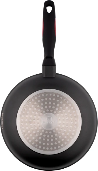 Сковорода Rondell Perfect RDA-1560 круглая 26см покрытие: Xylan Plus ручка несъемная (без крышки) черный
