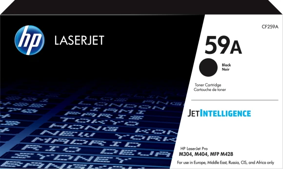 Картридж лазерный HP 59A CF259A черный бар.в компл. (3000стр.) для HP LJ M304/M404/MFP M428