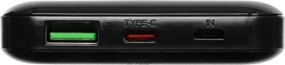 Мобильный аккумулятор Hoco J102 Cool figure 10000mAh QC3.0/PD3.0 20W 3A USB-A/USB-C черный