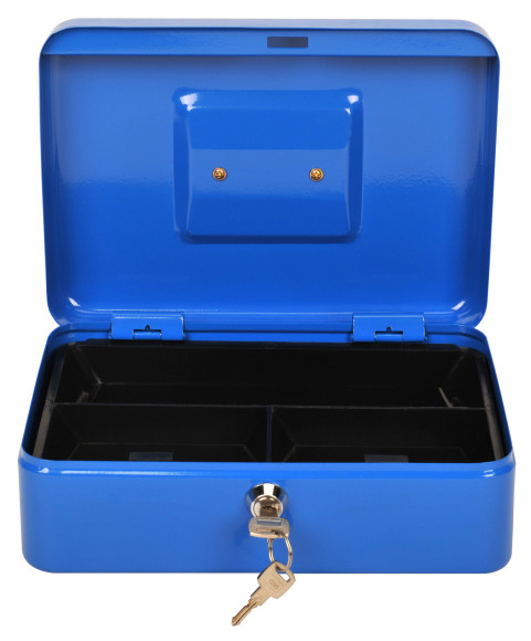 Ящик для денег без номинала Cactus CS-CB-003BL 90x250x180 синий сталь 1.367кг Ящик для денег без номинала Cactus CS-CB-003BL 90x250x180 синий сталь 1.367кг