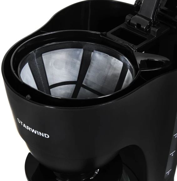 Кофеварка капельная Starwind STD1212 600Вт черный