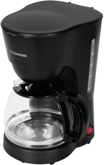Кофеварка капельная Starwind STD1212 600Вт черный