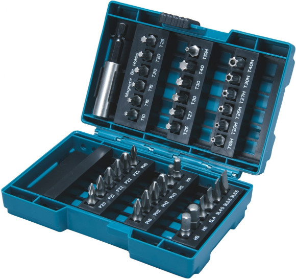 Набор бит Makita B-28606 (37пред.) для шуруповертов Набор бит Makita B-28606 (37пред.) для шуруповертов