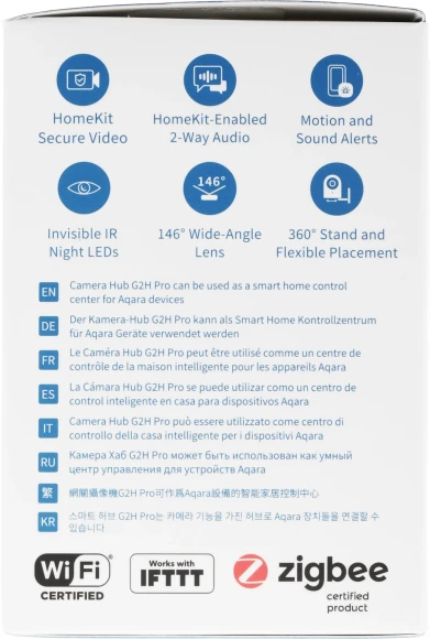 Камера видеонаблюдения IP Aqara Camera Hub G2H Pro Wi-Fi 4-4мм цв. корп.:белый (CH-C01) Камера видеонаблюдения IP Aqara Camera Hub G2H Pro Wi-Fi 4-4мм цв. корп.:белый (CH-C01)