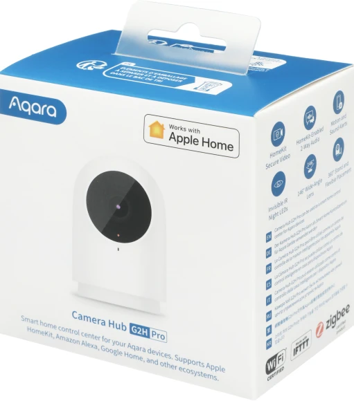 Камера видеонаблюдения IP Aqara Camera Hub G2H Pro Wi-Fi 4-4мм цв. корп.:белый (CH-C01)