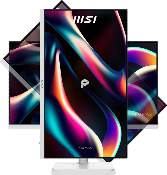 Монитор MSI 27" Pro Max 271PHW E14 белый IPS LED 16:9 HDMI M/M матовая HAS Piv 1000:1 250cd 178гр/178гр 1920x1080 144Hz DP FHD USB 6.4кг