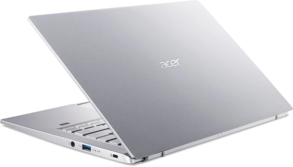 Ноутбук Acer Swift 3 SF314-43 Ryzen 7 5700U 16Gb SSD512Gb AMD Radeon Graphics 14" IPS FHD (1920x1080) без ОС silver WiFi BT Cam (NX.AB1ER.011)