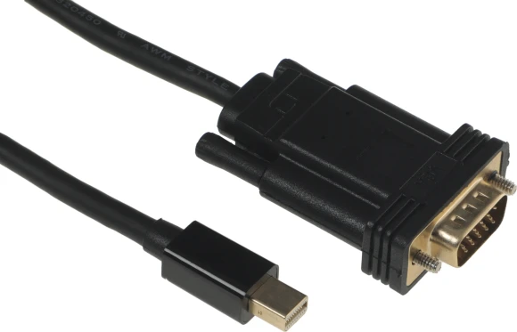 Кабель 1.1v miniDisplayPort (m) VGA (m) 2м черный