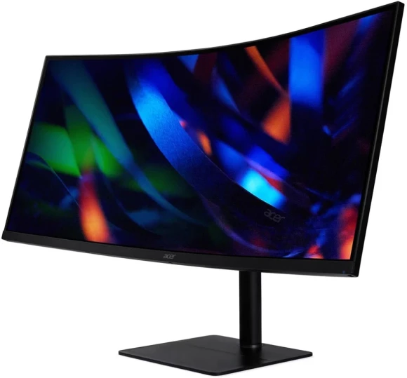 Монитор Acer 34" CZ342CURHbmiphuzx черный VA LED 21:9 HDMI M/M матовая HAS Piv 300cd 178гр/178гр 3440x1440 100Hz FreeSync DP 2K USB 7.97кг