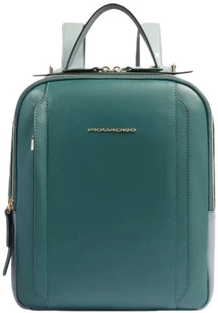 Рюкзак женский Piquadro Circle CA5566W92/OTAV бирюзовый/голубой кожа