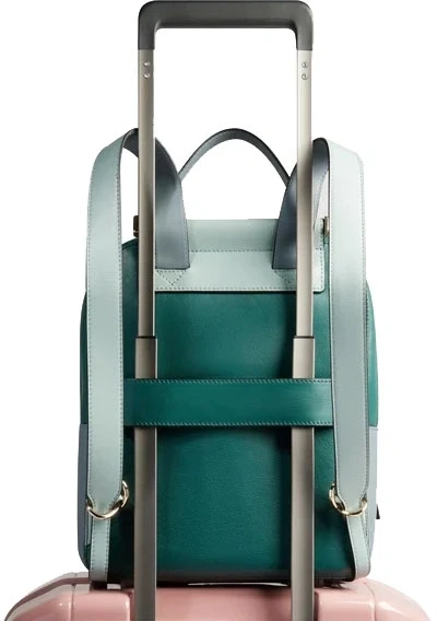 Рюкзак женский Piquadro Circle CA5566W92/OTAV бирюзовый/голубой кожа