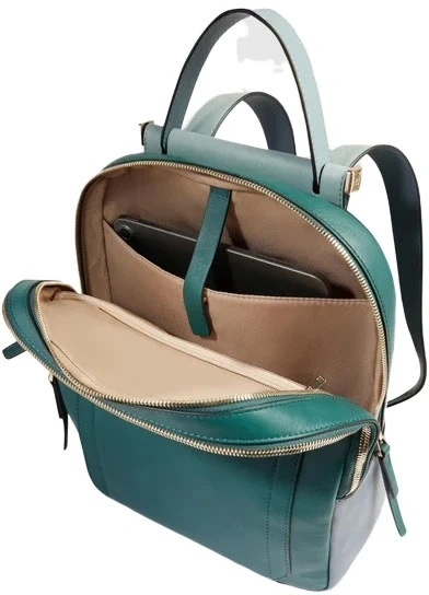 Рюкзак женский Piquadro Circle CA5566W92/OTAV бирюзовый/голубой кожа