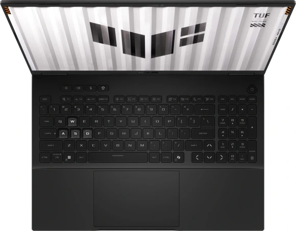 Ноутбук Asus TUF Gaming F16 FX608JMI-TU368 Core i7 14650HX 16Gb SSD512Gb NVIDIA GeForce RTX 5060 8Gb 16" IPS WUXGA (1920x1200) без ОС grey WiFi BT Cam (90NR0NB1-M00LU0)