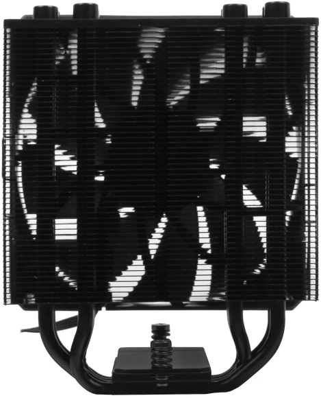 Устройство охлаждения(кулер) ID-Cooling SE-224-XTS Soc-AM5/AM4/1200/1700/1851 черный 4-pin 29dB Al+Cu 220W 650gr Bulk (SE-224-XTS BLACK BULK)