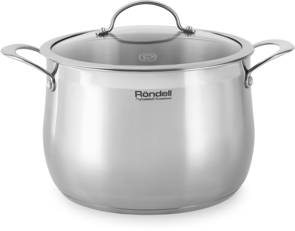 Ковш Rondell Bojole RDS-735 1.7л. d=16см (с крышкой) стальной