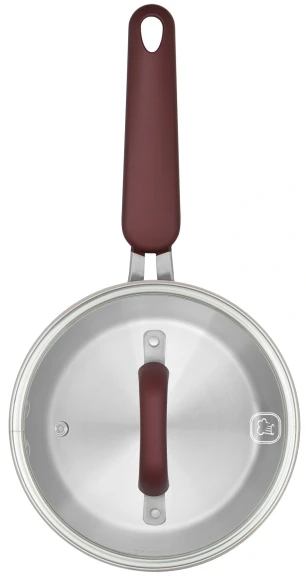 Ковш Rondell Bojole RDS-735 1.7л. d=16см (с крышкой) стальной Ковш Rondell Bojole RDS-735 1.7л. d=16см (с крышкой) стальной