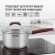 Ковш Rondell Bojole RDS-735 1.7л. d=16см (с крышкой) стальной Ковш Rondell Bojole RDS-735 1.7л. d=16см (с крышкой) стальной