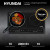 Плита Индукционная Hyundai HYC-0107 черный стеклокерамика (настольная)