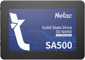Накопитель SSD Netac SATA-III 120GB NT01SA500-120-S3X SA500 2.5" Накопитель SSD Netac SATA-III 120GB NT01SA500-120-S3X SA500 2.5"