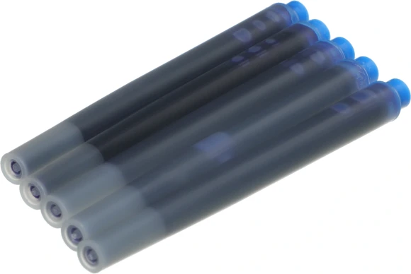 Картридж Parker Quink Z11 (1950383) синие чернила смывающиеся для ручек перьевых (5шт) Картридж Parker Quink Z11 (1950383) синие чернила смывающиеся для ручек перьевых (5шт)