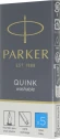 Картридж Parker Quink Z11 (1950383) синие чернила смывающиеся для ручек перьевых (5шт) Картридж Parker Quink Z11 (1950383) синие чернила смывающиеся для ручек перьевых (5шт)