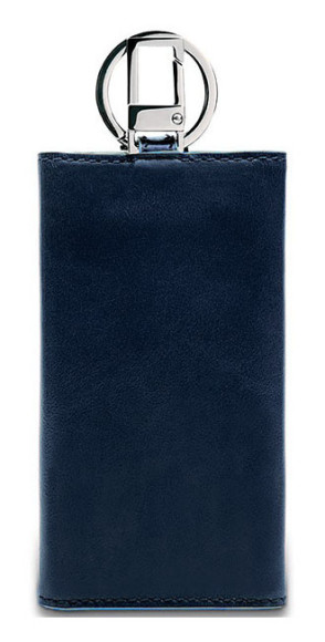 Ключница Piquadro Blue Square PC1397B2/BLU2 синий натур.кожа