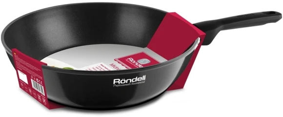 Сковорода Rondell Midnight RDA-1238 круглая 26см покрытие: Xylan Plus ручка несъемная (без крышки) черный