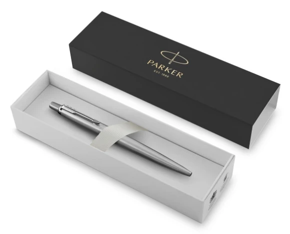 Ручка шариков. Parker Jotter Core K61 (1953170) Stainless Steel CT M син. черн. подар.кор.