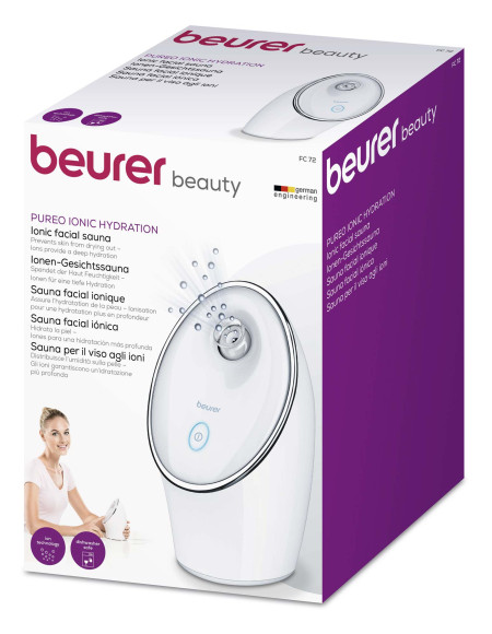 Сауна лица Beurer FC72 для лица 120Вт белый (605.05) Сауна лица Beurer FC72 для лица 120Вт белый (605.05)
