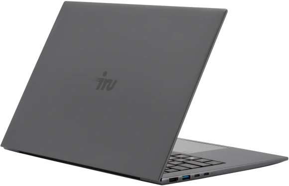 Ноутбук IRU Planio 14INPR N-series N100 16Gb SSD512Gb Intel UHD Graphics 14" IPS FHD (1920x1080) FreeDOS grey WiFi BT Cam 5000mAh (2078487)