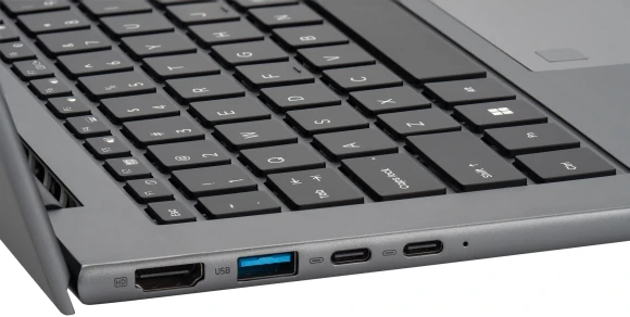 Ноутбук IRU Planio 14INPR N-series N100 16Gb SSD512Gb Intel UHD Graphics 14" IPS FHD (1920x1080) FreeDOS grey WiFi BT Cam 5000mAh (2078487)