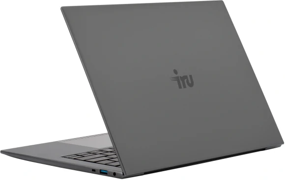 Ноутбук IRU Planio 14INPR N-series N100 16Gb SSD512Gb Intel UHD Graphics 14" IPS FHD (1920x1080) FreeDOS grey WiFi BT Cam 5000mAh (2078487)