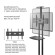 Подставка для телевизора Onkron TS1551 черный 40"-70" макс.60.5кг напольный мобильный Подставка для телевизора Onkron TS1551 черный 40"-70" макс.60.5кг напольный мобильный