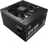 Блок питания Montech ATX 550W APX 550 80 PLUS WHITE (20+4pin) APFC 120mm fan 6xSATA RTL