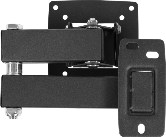 Кронштейн для телевизора Kromax OPTIMA-104 черный 10"-28" макс.25кг настенный поворотно-выдвижной и наклонный Кронштейн для телевизора Kromax OPTIMA-104 черный 10"-28" макс.25кг настенный поворотно-выдвижной и наклонный