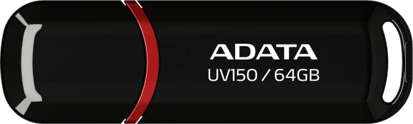 Флеш Диск A-Data 64GB AUV150 AUV150-64G-RBK USB3.0 черный