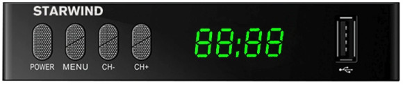 Ресивер DVB-T2 Starwind CT-220 черный Ресивер DVB-T2 Starwind CT-220 черный